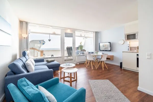 Wohnzimmer Ferienpark Sierksdorf App.212 - Strandlage
