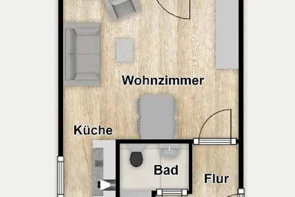 Grundriss Haus Janine Ferienwohnung Fasanenblick