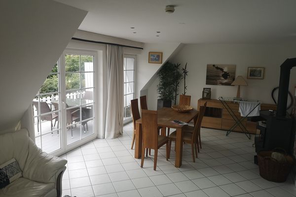 AN DE BÄK Darßnest Erholungsort Born - Wohnzimmer