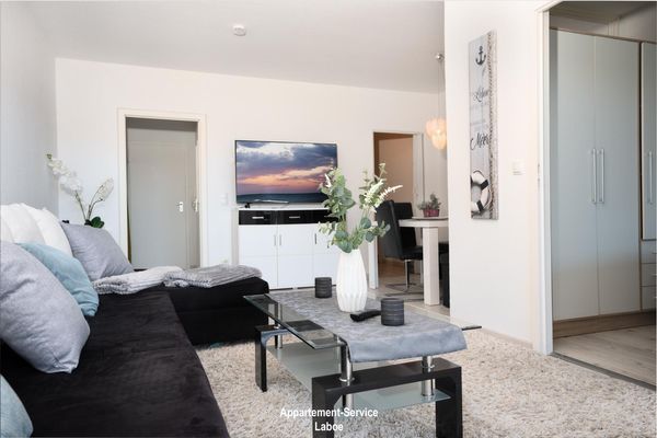  Ostsee-Kajüte Marina Wendtorf - Wohnzimmer