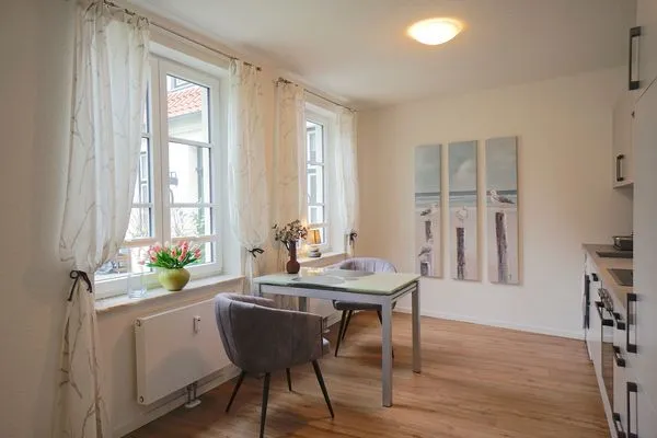 Küche / Küchenzeile  Ferienhaus 'Lütt Huus' für bis zu sechs Personen im historischen Stadtkern von Schleswig