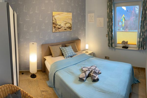  Wiesenstr. 4 Haus Blaumöwe Zingst - Schlafzimmer