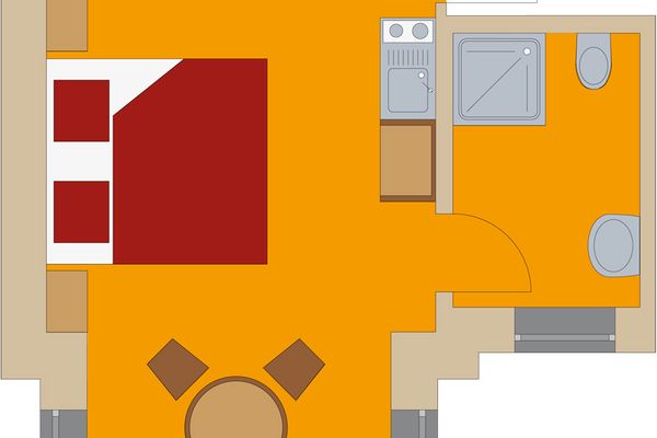 Villa Magda App. Magda 2 a Kühlungsborn - Grundriss