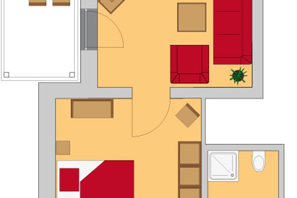 Villa Magda App. Magda 4 Kühlungsborn - Grundriss