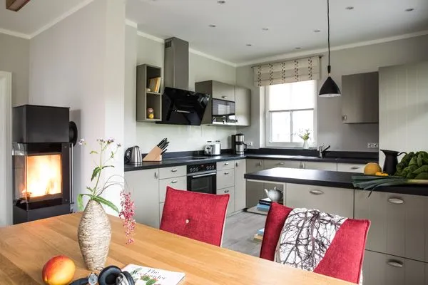 Küche / Küchenzeile  Ferienhaus Seeadler 9