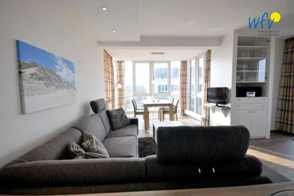 Wohnzimmer Haus Dünenblick Ferienwohnung 11