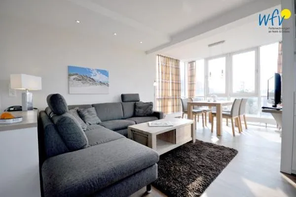 Wohnzimmer Haus Dünenblick Ferienwohnung 11