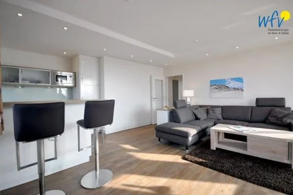 Wohnzimmer Haus Dünenblick Ferienwohnung 11