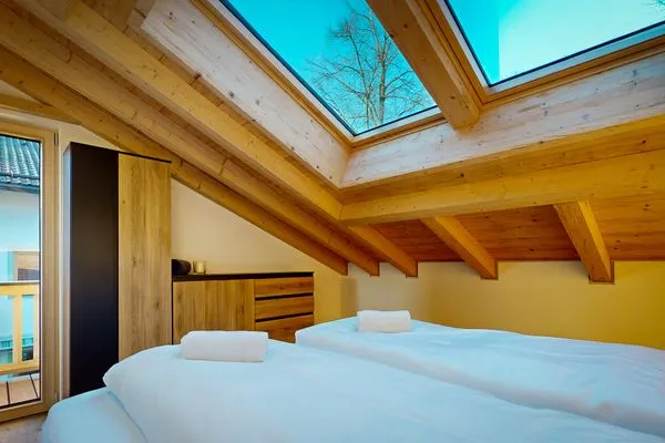 Bedroom  Garmisch Chalets - Wohnung Geroldsee
