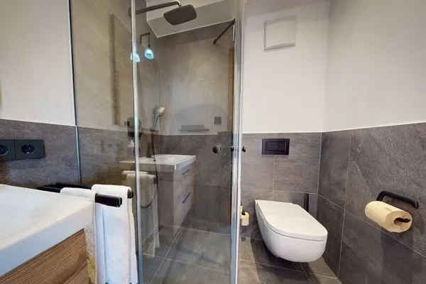 Bathroom  Garmisch Chalets - Wohnung Pflegersee