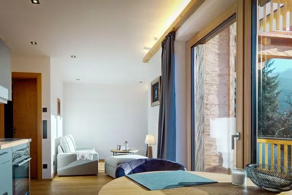 Living room  Garmisch Chalets - Wohnung Pflegersee