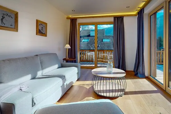 Wohnzimmer  Garmisch Chalets - Wohnung Riessersee