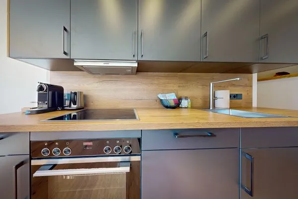 Küche / Küchenzeile  Garmisch Chalets - Wohnung Riessersee