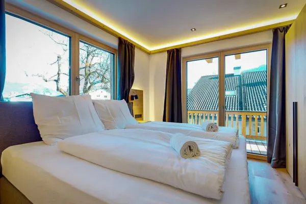Schlafzimmer  Garmisch Chalets - Wohnung Riessersee