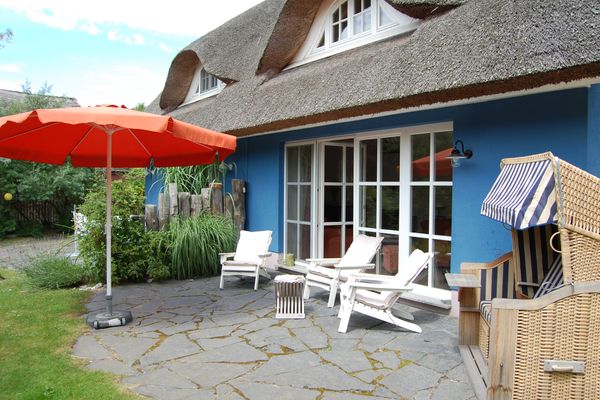  Haus Weststrand Ostseebad Ahrenshoop - Terrasse