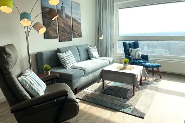 Frische Brise FeWo 15.03 Sahlenburg - Wohnzimmer