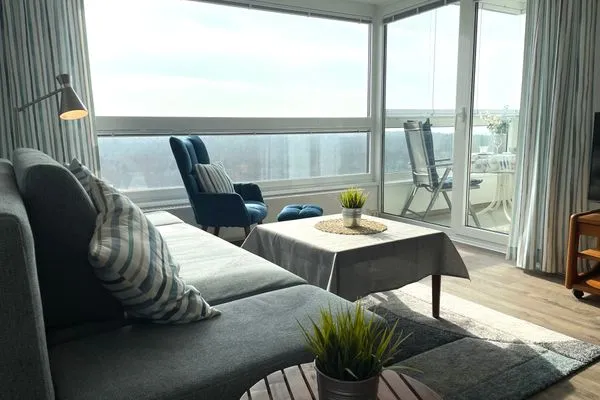 Frische Brise FeWo 15.03 Sahlenburg - Wohnzimmer