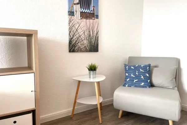 Frische Brise FeWo 15.03 Sahlenburg - Schlafzimmer