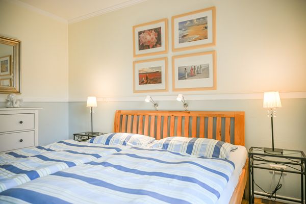 BIRKENHOF Haus 02, App. 65 "Dünennest" Ostseebad Wustrow - Bett