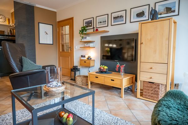 BIRKENHOF Haus 02, App. 65 "Dünennest" Ostseebad Wustrow - Wohnzimmer