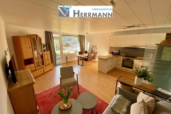  Ferienwohnung Bergblick Ferienwohnungen in Weissensee - Wohnzimmer