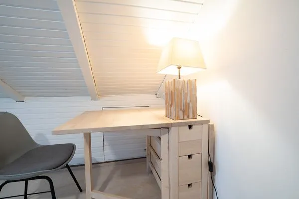 Wohnzimmer  (AMW8d) Ferienhaus Moin