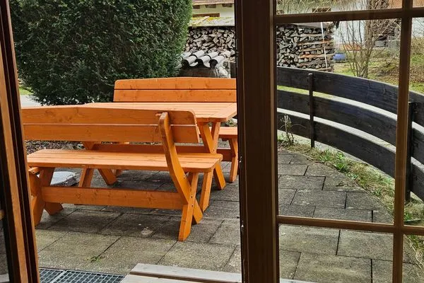 Terrasse  Bergzeit im Fuchsbau-Urspring