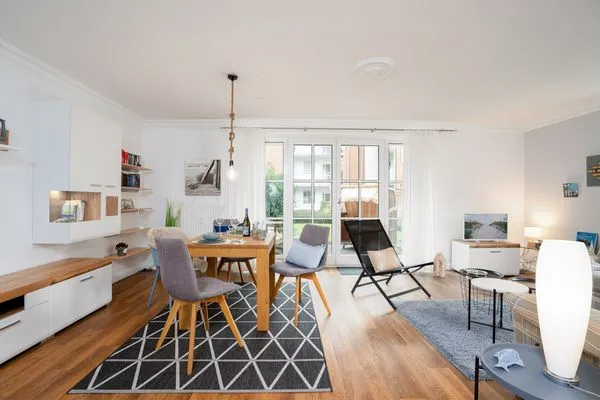 Wohnzimmer  (OST5b) Ferienwohnung "Captain"