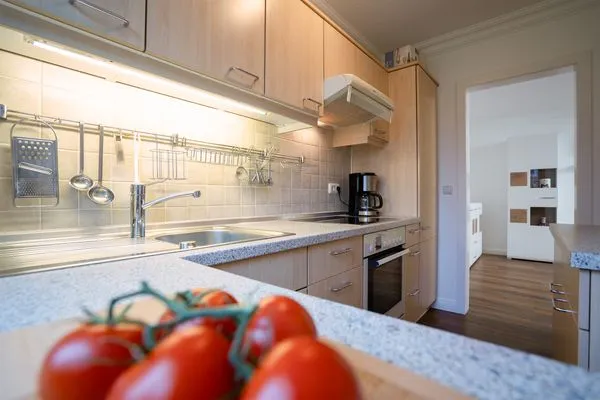 Küche / Küchenzeile  (OST5b) Ferienwohnung "Captain"