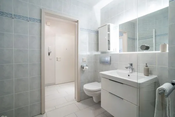 Badezimmer  (OST29c) Ferienwohnung "Urlaubsglück"