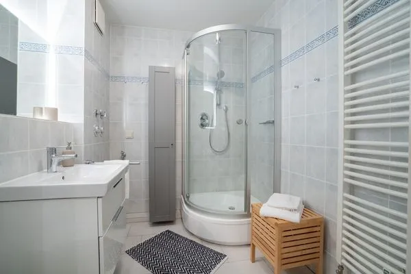 Badezimmer  (OST29c) Ferienwohnung "Urlaubsglück"