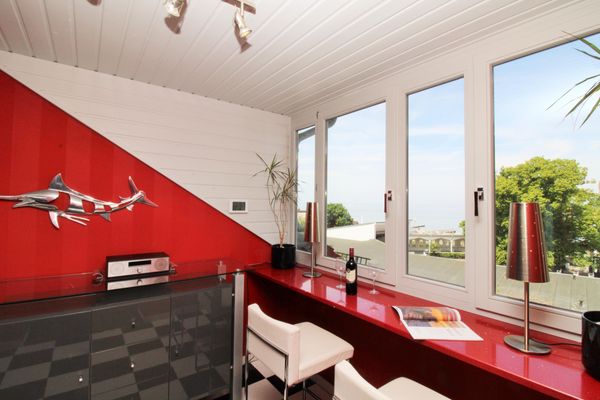  Appartementanlage Ostseeblick Fewo Poel 56 - TURM-PENTHOUSE Kühlungsborn-West - Küche / Küchenzeile