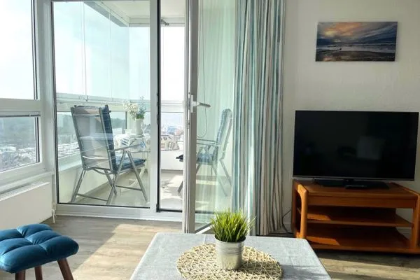 Frische Brise FeWo 15.03 Sahlenburg - Wohnzimmer