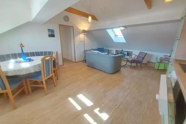 Wohnzimmer  Apartment Gentiaan - Alter Kindergarten