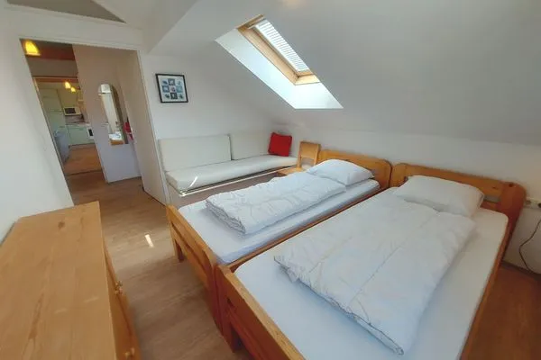 Schlafzimmer  Apartment Gentiaan - Alter Kindergarten