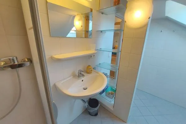 Badezimmer  Apartment Zilverkruid - Alter Kindergarten