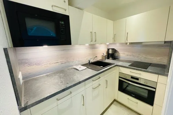 Haus Seehund FeWo 15 Sahlenburg - Küche / Küchenzeile