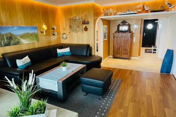 Haus Seehund FeWo 15 Sahlenburg - Wohnzimmer