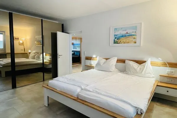 Haus Seehund FeWo 15 Sahlenburg - Schlafzimmer