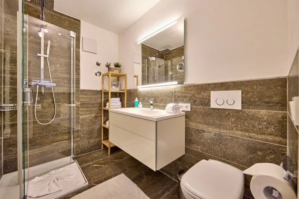 Badezimmer  Platzhirsch