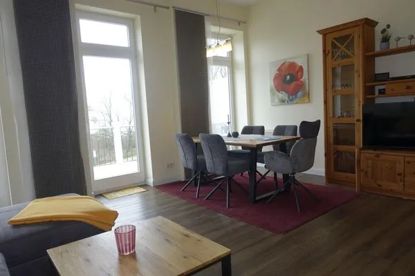 Living room Ostsee Residenz Meeresblick Strandblick