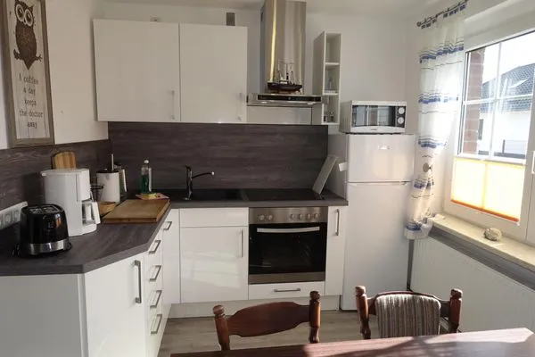 Kitchen Ferienanlage Pfeiffer FeWo Pusteblume