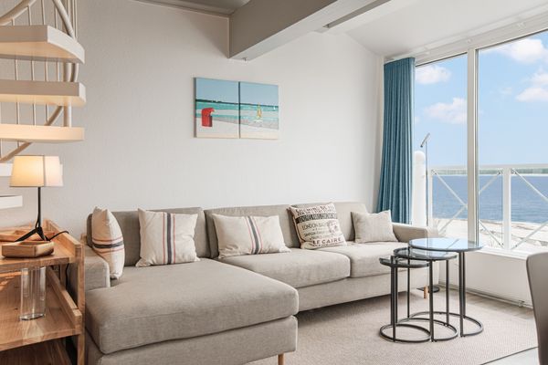 Panorama Laboe Appartement 26 Laboe - Wohnzimmer