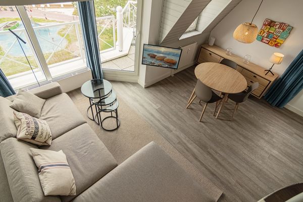 Panorama Laboe Appartement 26 Laboe - Wohnzimmer