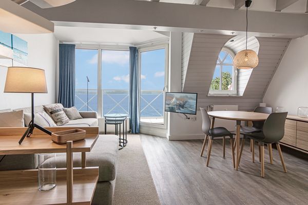 Panorama Laboe Appartement 26 Laboe - Wohnzimmer