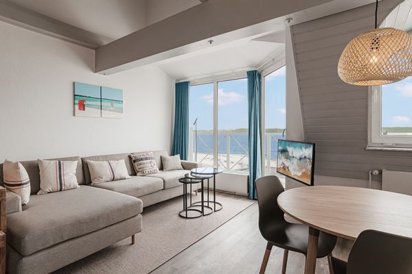 Panorama Laboe Appartement 26 Laboe - Wohnzimmer