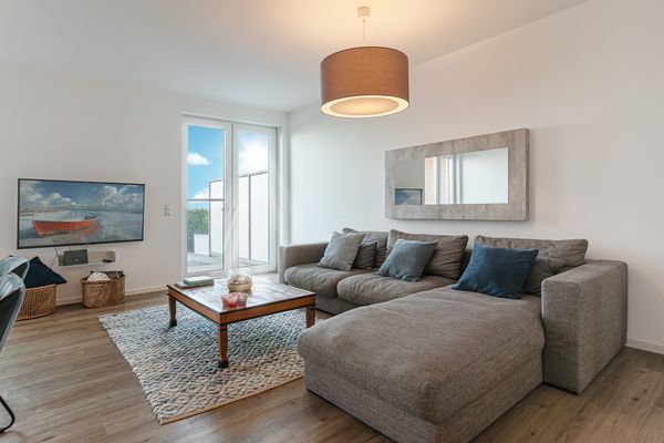  Beach Loft Stein Laboe - Wohnzimmer