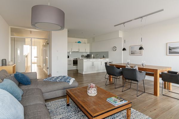  Beach Loft Stein Laboe - Wohnzimmer