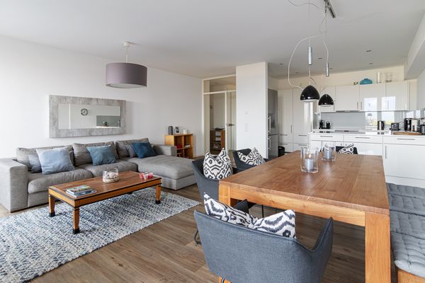  Beach Loft Stein Laboe - Wohnzimmer