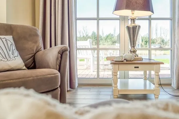 Gartenblick  Ferienhaus Haubenlerche 20